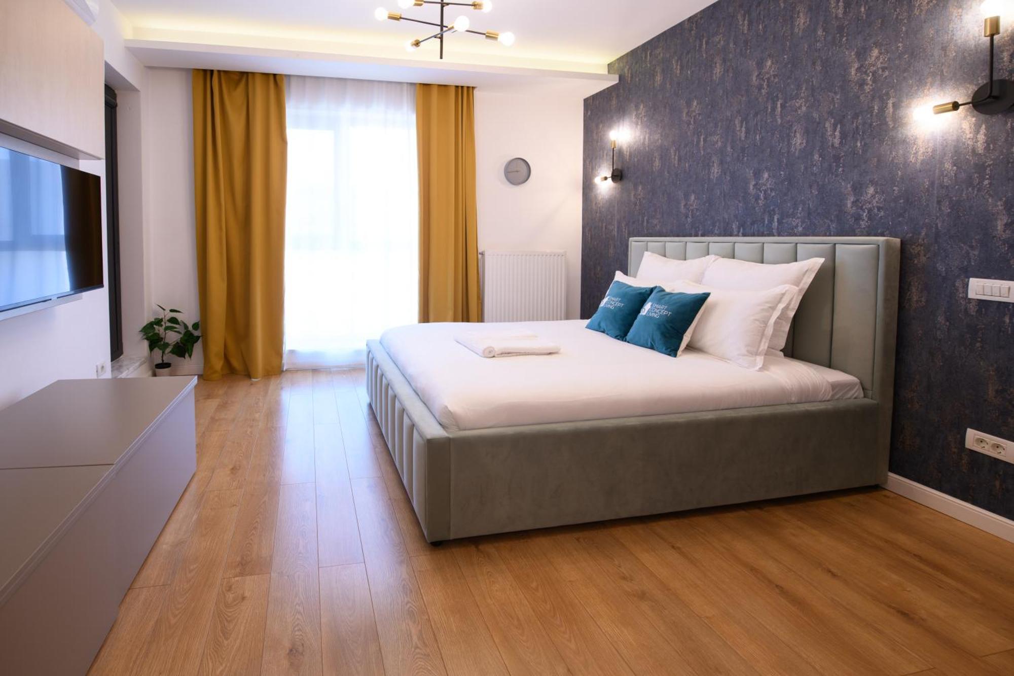 Smart Concept Living Plaza Apartment Bucharest Exterior photo